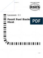 Heat Pump 11 Fossil Fuel Backup Heat