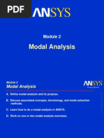 ANSYS Modal Analysis
