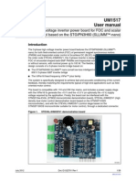 ST Micro User Manual - 3 Phase Inverter Based On STGIPN3H60