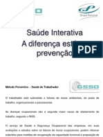 Saúde Interativa - Grupo Personal - Apresentação