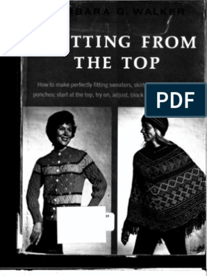 Knitting From The Top (Chapter 1) - Barbara Walker | PDF | Winter Clothes |  Winter