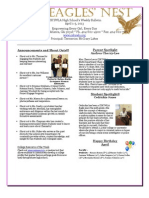 Weekly Bulletin April 15-20, 2013 PDF
