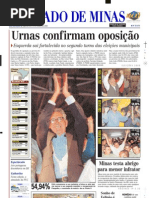 2000.10.30 - Estrada Fatal - Estado de Minas - Capa