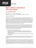 Download Black Womens Responses to the Color Purple by Jacqueline Bobo by Caleb Braun SN134288165 doc pdf