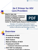 Hepatitis C Primer For HIV Care Providers