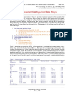 Heat Resistant Castings - Iron-Base Alloys