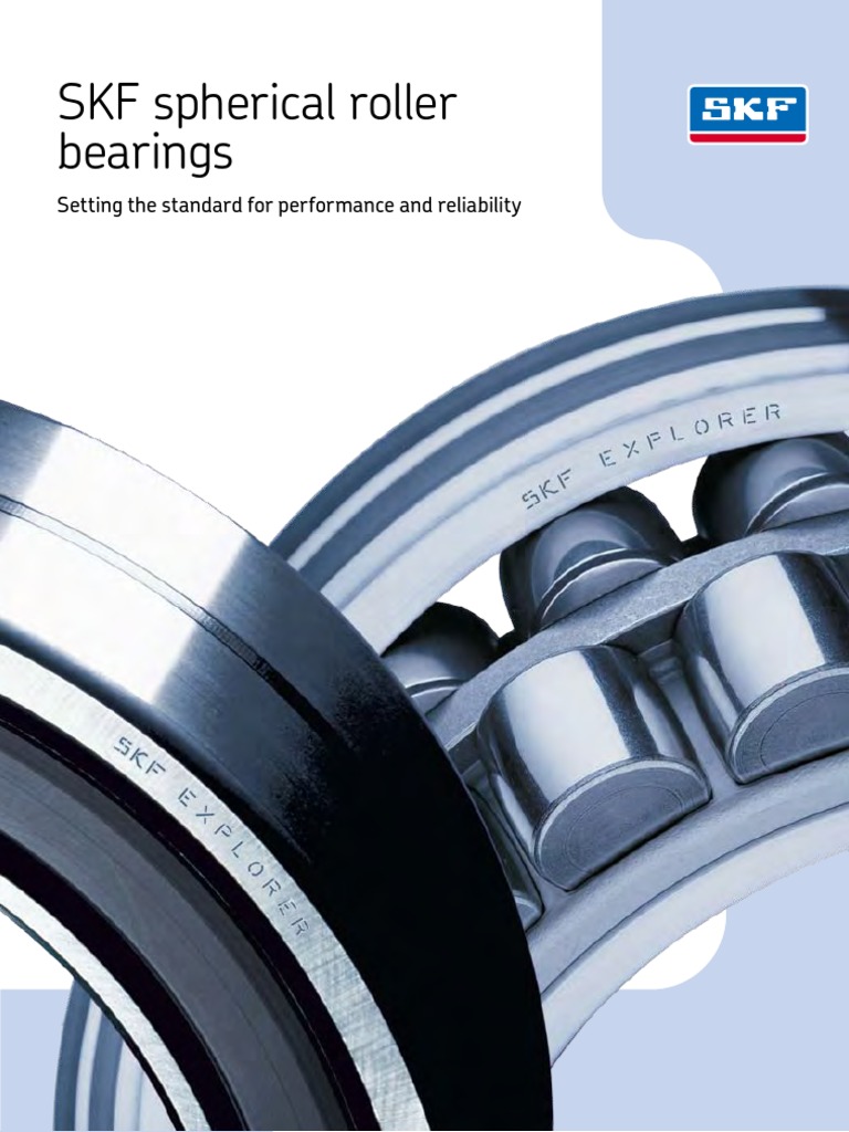 SKF Spherical | PDF | Bearing (Mechanical) | Reliability Engineering