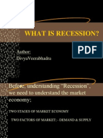 What Is Recession?: Author: Divyaveerabhadra