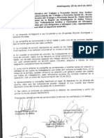Firma Acuerdo Trabajadores Ultraport