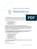 Curso Nivelatorio Matematicas Blog de La Nacho Universidad Distrital