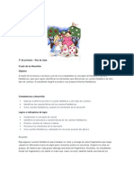 3º de primaria plan de clase cuento