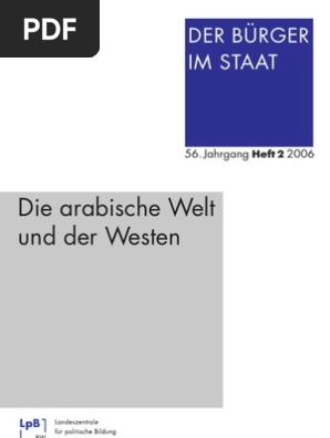 die arabische welt und der westen pdf
