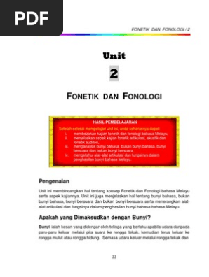 Fonetik Fonologi Pdf