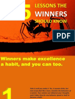 Sucess - 15 Lessons the Winners Know
