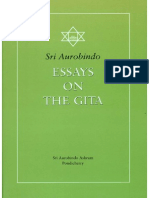 Essays On Gita by Aurbindo
