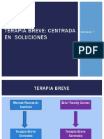 Terapia Breve Centrada en La Soluc N Vs Centrada en El Problema