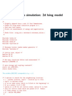 An Example of A Simulation 2d Ising Model With C++ PDF