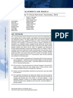 IDC Worldwide IT Cloud Services Taxonomy, 2012