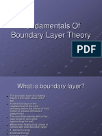 Fundamentals of Boundary Layer Theory