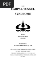 Download Carpal Tunnel Syndrome by Donna Novita Andriana SN134350737 doc pdf