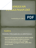 Gangguan Penggunaan Zat