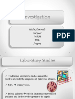 Anorectal Abscess Investigation