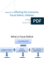 Factors Affecting the Economy