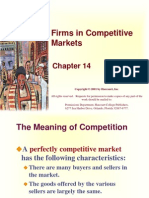 Firms in Competitive Market