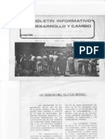 Morales, R (1986) Organizaciones Políticas Mapuches