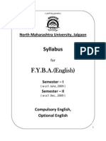 2009-10 F.Y.B.A. English liturature