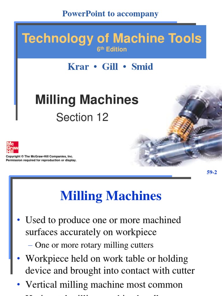 Milling Machine | PDF