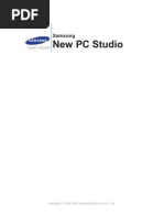 Samsung NPS New PC Studio Manual ENG