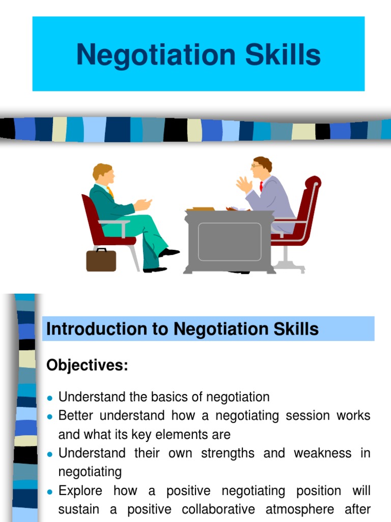 Mastering Negotiation Skills and Strategies | PDF | Negotiation ...