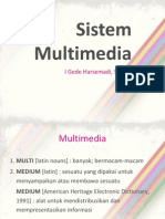 Pengantar Sistem Multimedia