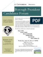 QCC Candidates Night Flyer