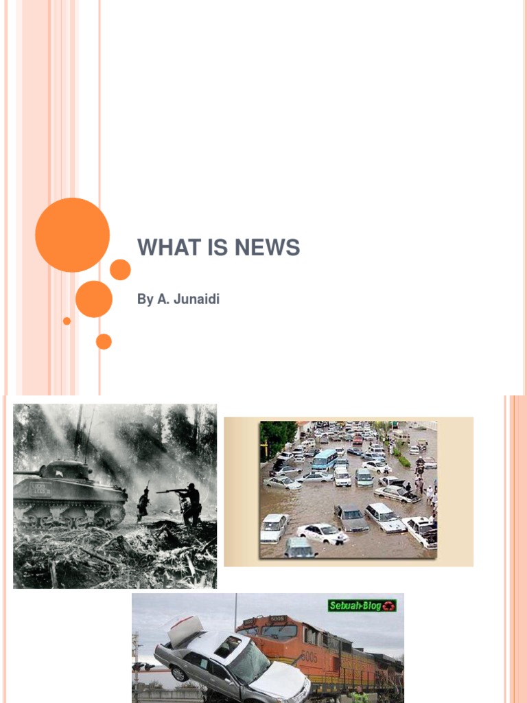 Understanding News: Definition & Values | PDF