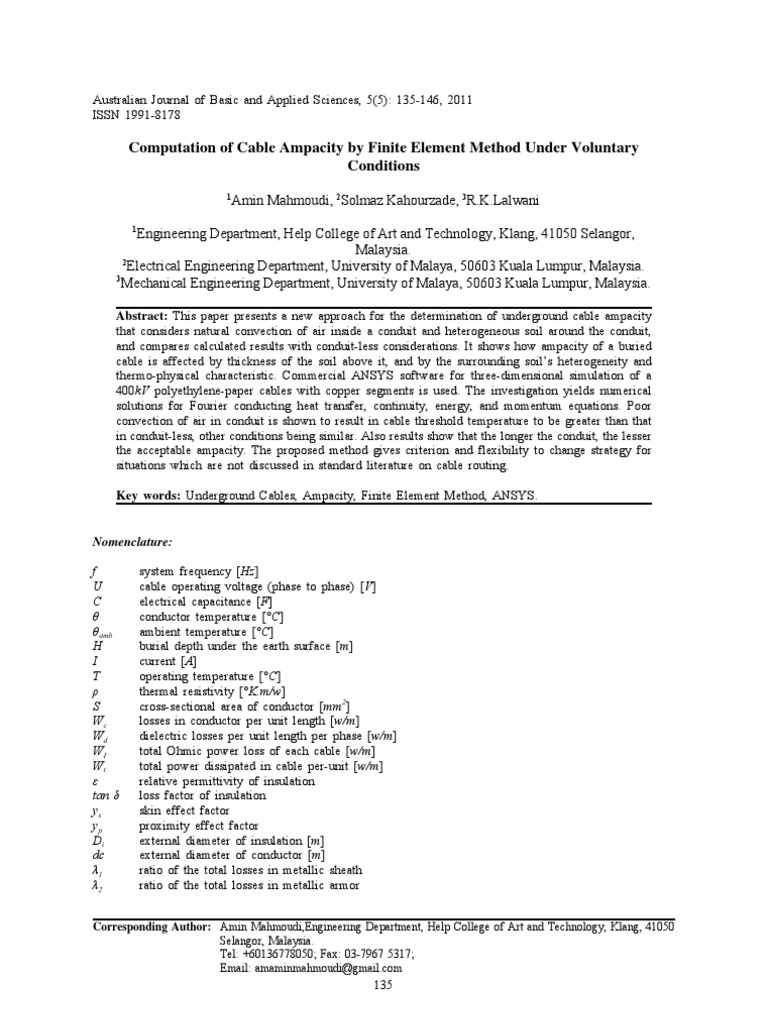112ampacity PDF | PDF | Electrical Resistivity And Conductivity ...