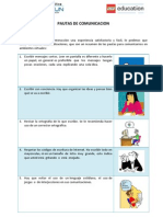 Pautas de Comunicacion