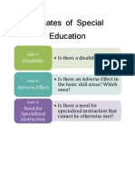 Visual 3 Gates of Special Education