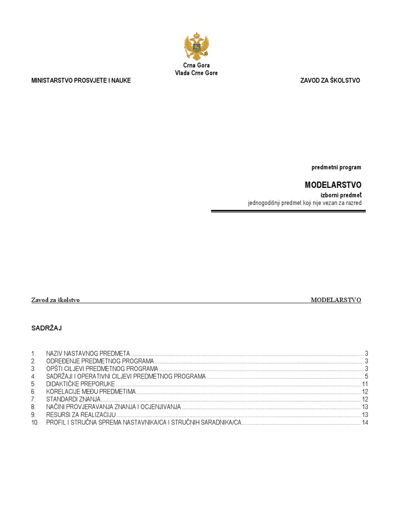 MODELARSTVO | PDF