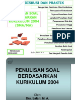 Download Kaidah Penyusunan Soal Evaluasi by War Soe Noe SN134390282 doc pdf