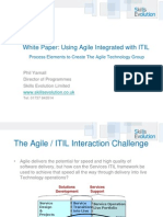 Agile ITIL Integration White Paper