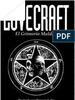 Lovecraft - El Grimorio Maldito - Ilustrado Por Horacio Lalia