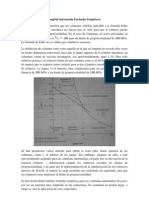 Columnas de Longitud Intermedia Formulas Empíricas