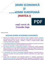 Integrare Economica Si Economia Europeana - Partea I