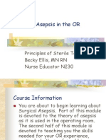 Surgical Asepsis 3 in The or - HTM