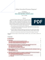 Pitkanen - How To Define Generalized Feynman Diagrams (2010)