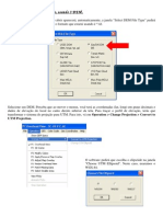 Traçar perfil de elevação usando o 3DEM