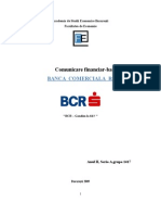 Comunicare Financiar-Bancara - Banca Comerciala Romana.doc