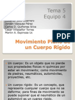 Movimiento Plano de Un Cuerpo Rígido